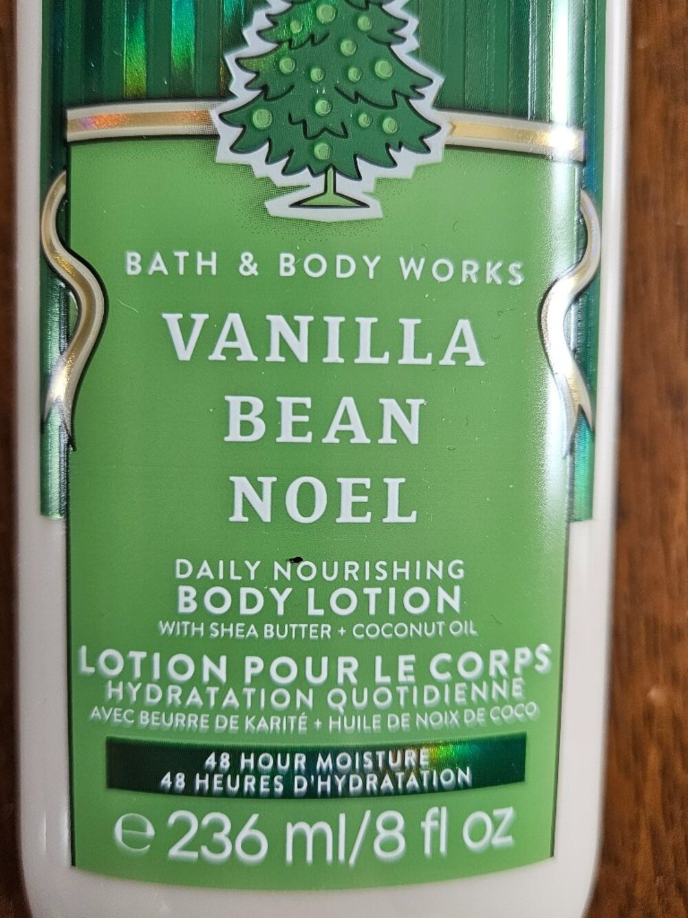 Bath & Body Works Vanilla Bean Noel Body Lotion Full size